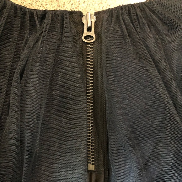 ❌SOLD❌ Tulle Navy Blue Midi Skirt - Picture 8 of 11